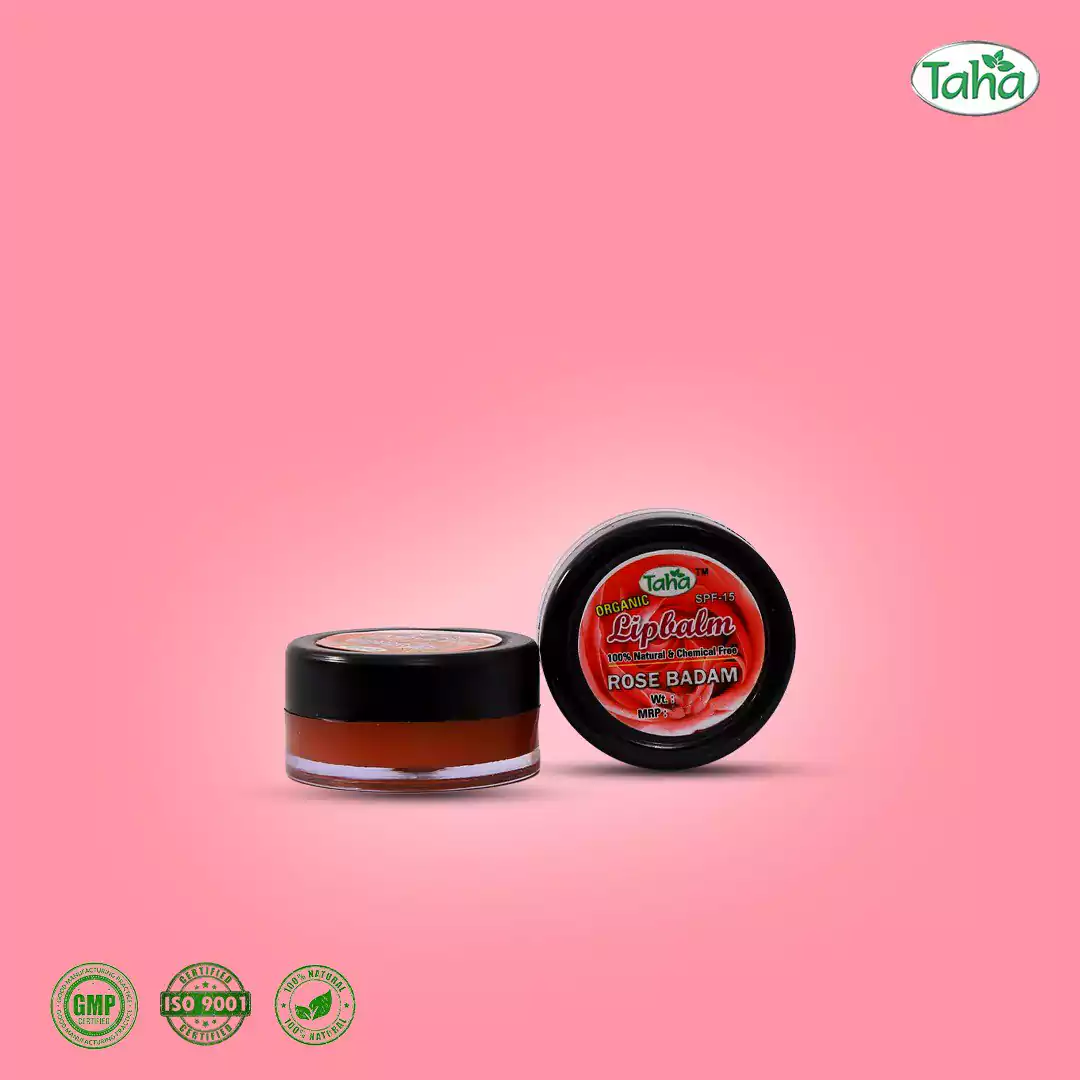 Rose Badam Lip Balm (light pink)