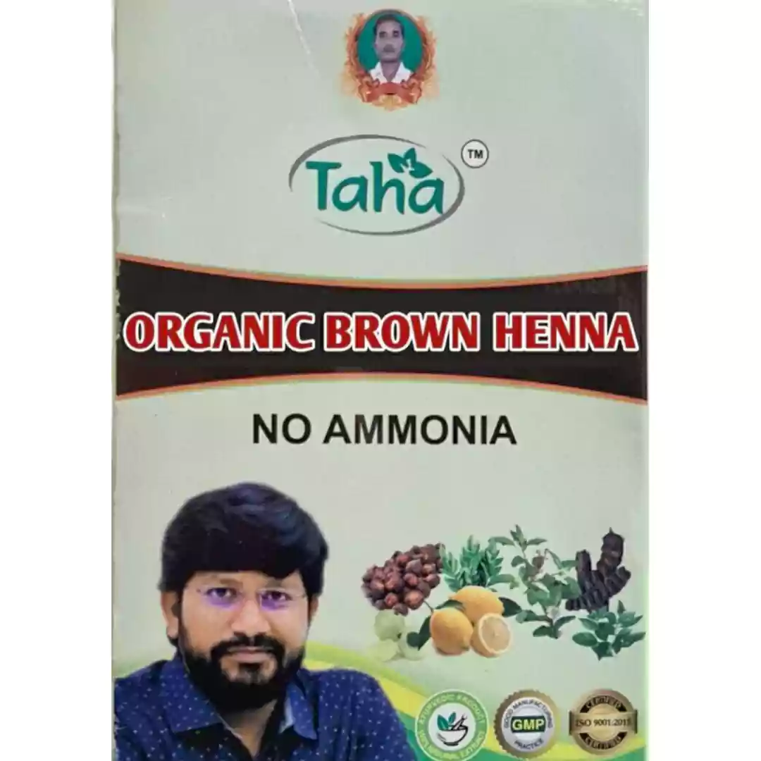 Taha organic brown henna (buy 5 get 1 free)